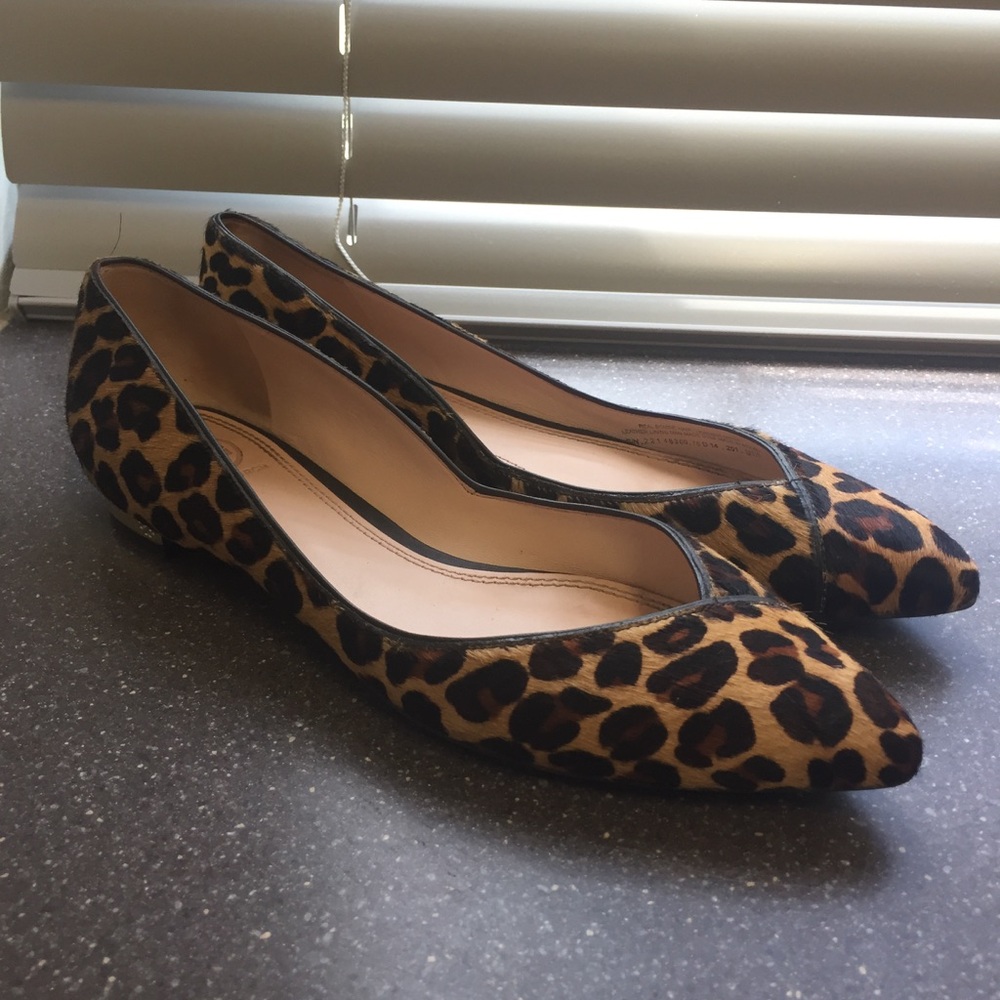 Tory Burch Leopard Print Flats